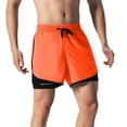 thumbnail image 6 of Bibifish Women's 2-In-1 Shorts Double Layer Unisex Couple Running Outdoor Shorts Workout Shorts, 6 of 6