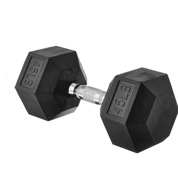 Rubber Hex Dumbbell Hand Weight