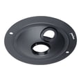 thumbnail image 1 of Peerless Round Ceiling Plate ACC 570 - Mounting component (ceiling plate) - cold-rolled steel - black, 1 of 1