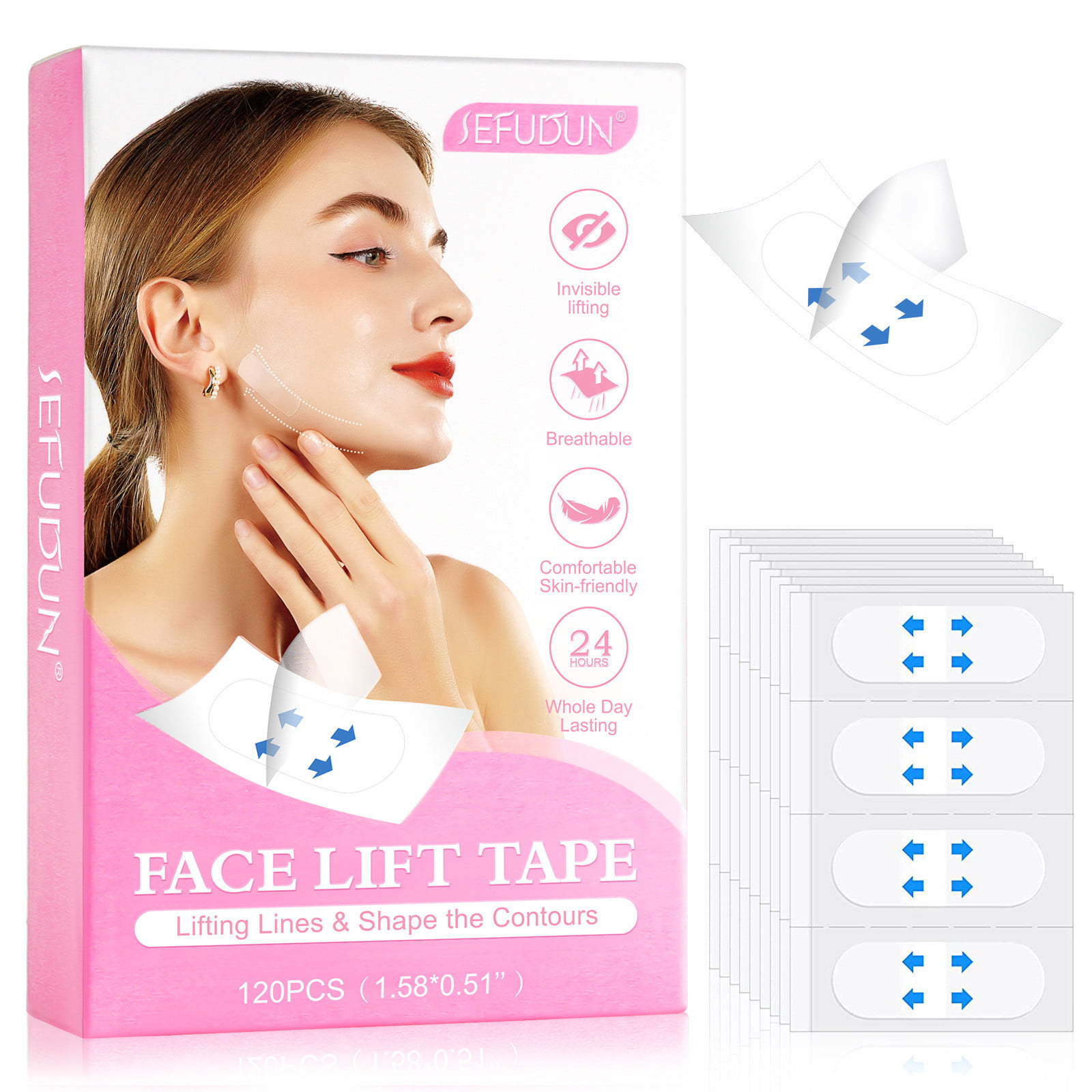 Face Lift,1Roll Solid Facial Tape Lifting And Firming Tool Skin Care Tool  Lifting Adhesive Strips Black Friday