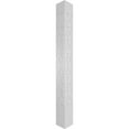 thumbnail image 3 of Ekena Millwork 12"W x 9'H Craftsman Classic Square Non-Tapered Magnolia Fretwork Column w/ Crown Capital & Crown Base, 3 of 8