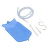 Silicone Enema Bag Kit, Colon Cleansing Kit Large Capacity Portable For Men And Women For Keep Clean Blue,Purple,Pink
