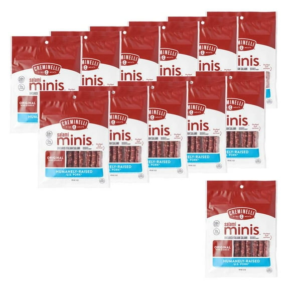 Creminelli Original Mini Salami, 2.6 OZ , 12 Pack