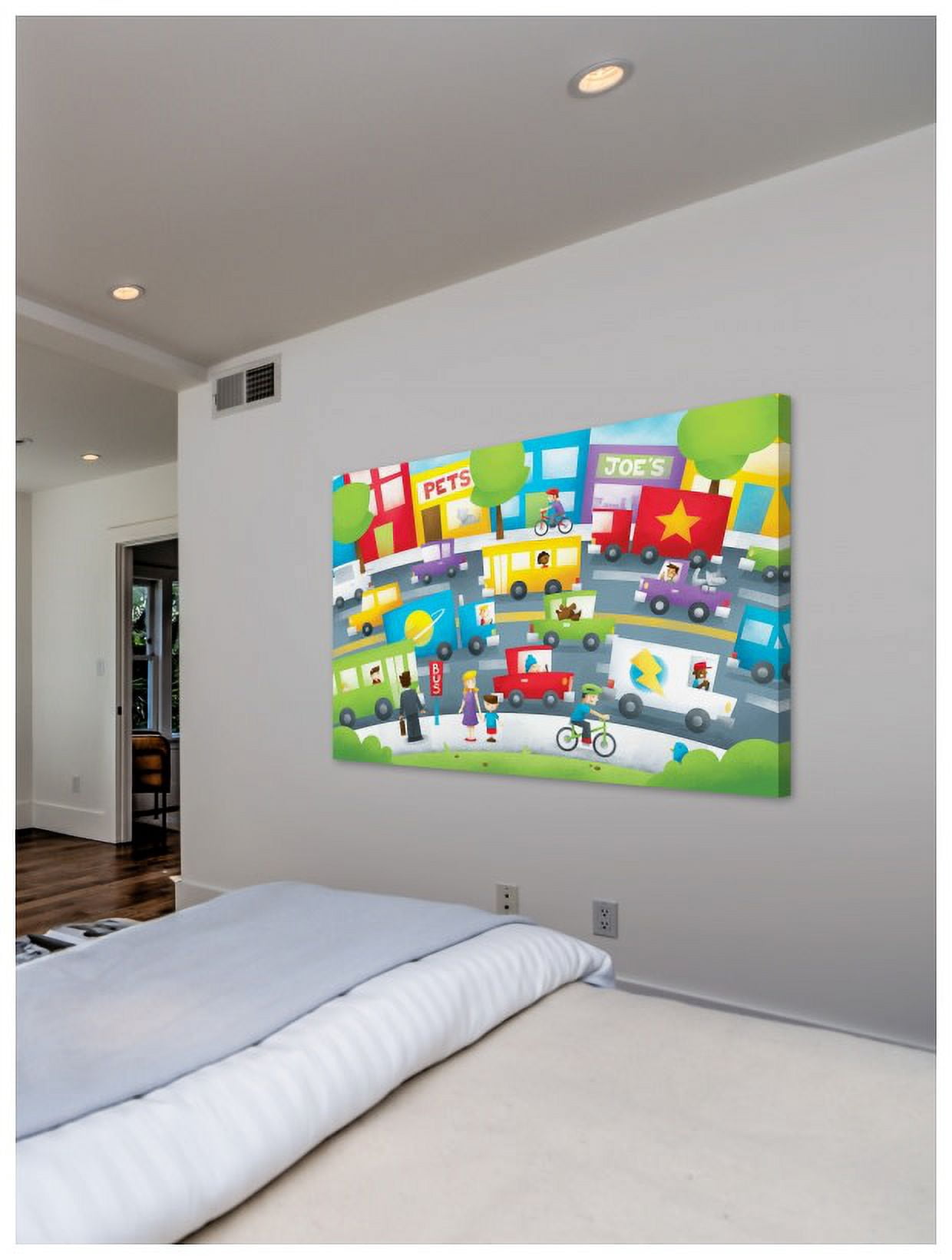 Marmont Hill "Traffic" by Curtis Painting Print on Canvas