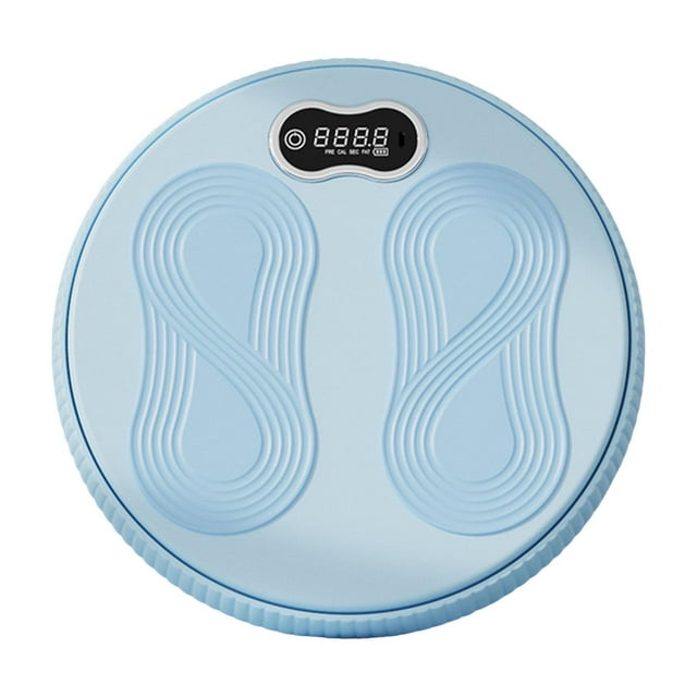 koolsoo Ab Twisting Board Intelligent Counting Yoga Exerciser Waist Twist Disc Board Blue