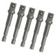 thumbnail image 3 of Juego de 5 adaptadores de extensión de enchufe a taladro, vástago hexagonal de 1/4 de pulgada para 375 mm, 3 of 9