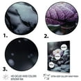 thumbnail image 3 of Designart A Blooming Puple Peony Flower In Winter II Canvas Wall Art, 3 of 5