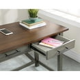 thumbnail image 6 of Milford Rustic Writing Desk w/ Drawers in Slate Gray Engineered Wood, 6 of 10