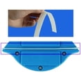 thumbnail image 4 of Limpiador de ventanas magnético, herramienta de cepillo de lavado de limpiaparabrisas de vidrio magnético de doble cara con forma de triángulo azul Herramientas de cepillo de lavado de limpi, 4 of 5