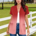 thumbnail image 2 of Camiseta de Cuello Redondo de Color Sólido Casual de Ajuste Suelto con Poliéster Suave, Camiseta de Verano para Uso Diario en Casa O Trabajo, 2 of 6