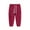 Red, variant on Bellafa Kids Toddler Boys Cotton Fall Sweatpants Cartoon Dinosaur Jogger Pants Casual Elastic Lounging Trousers With Zipper Pocket 2T