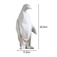 thumbnail image 5 of Escultura de pingüino de estilo nórdico, figurita de arte coleccionable, adorno artesanal creativo, estatua de resina para sala de estar, escritorio, Grande BLESIY Escultura Pinguino, 5 of 8