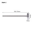 thumbnail image 3 of 5 Small Hammer Repair Tool DIY Metal Rubber Hammer Double Head for Repair Watch, 3 of 11