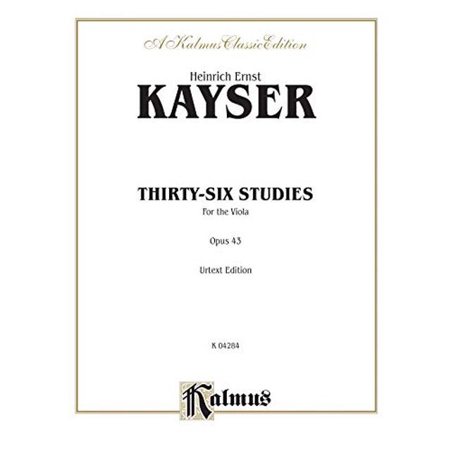 Trente-six Études, Op. 43: Édition Kalmus