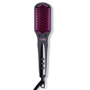 TYMO Ionic Hair Straightener Brush with 16 Temperature Settings, LED Display, Dual Voltage