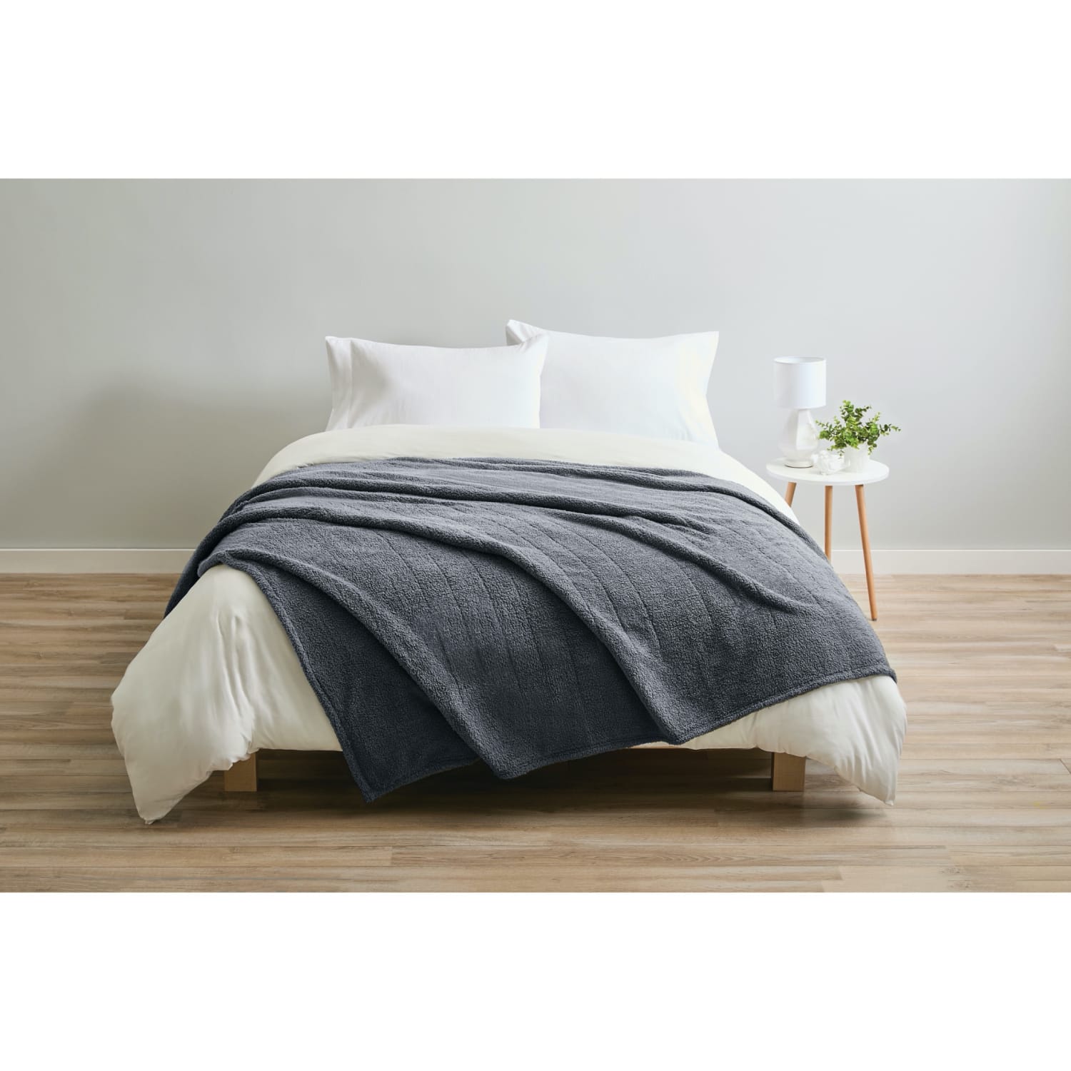 Sunbeam LoftTec Wi-Fi Connected Heated Blanket, Electric Blanket, 10 Heat Settings, Twin Size
