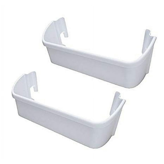 KITCHEN BASICS 101: 2 Pk ER240323001 Replacement Refrigerator Door Bin for Electrolux Frigidaire White 240323001 AP2115741, 240323007, 890954, AH429724, EA429724, PS429724, 240323000, FRS26R4AW0
