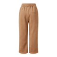 thumbnail image 5 of Kakishop Kids 2-Piece Hooded Sweatshirt and Pants Set, Long-Sleeve Casual Sportswear for Boys and Girls (Brown,13-14 Years), 5 of 6
