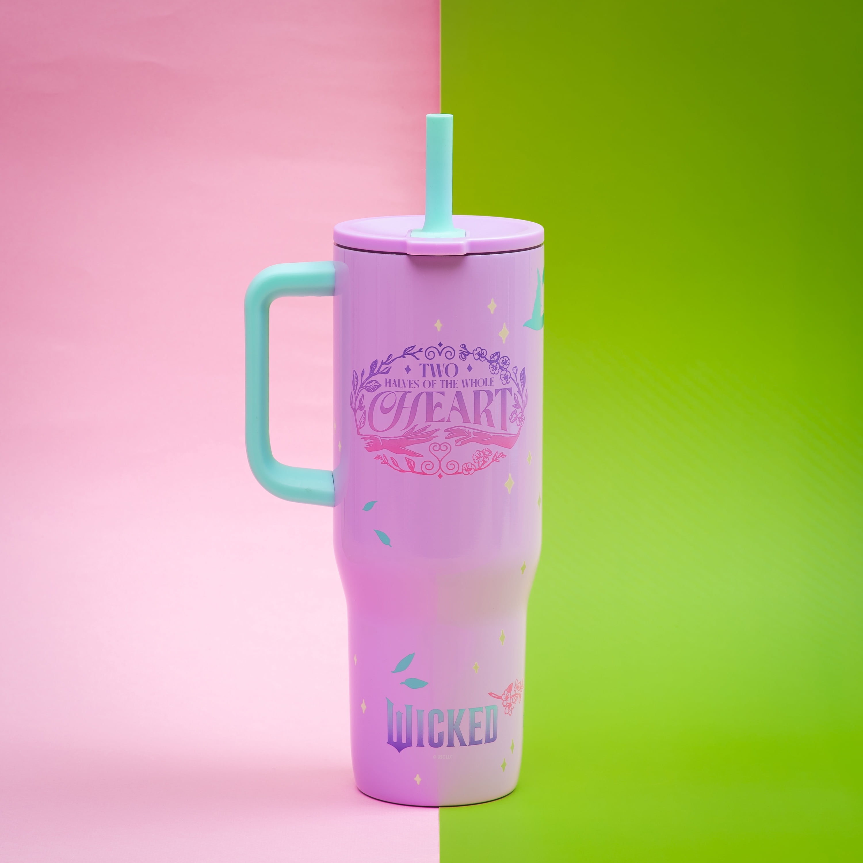 Zak Designs 30oz Wicked Double Wall Stainless Steel Vaccuum Insulated Sutton Straw Tumbler