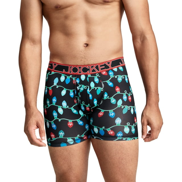 Jockey Men's Active Microfiber 5" Boxer Brief