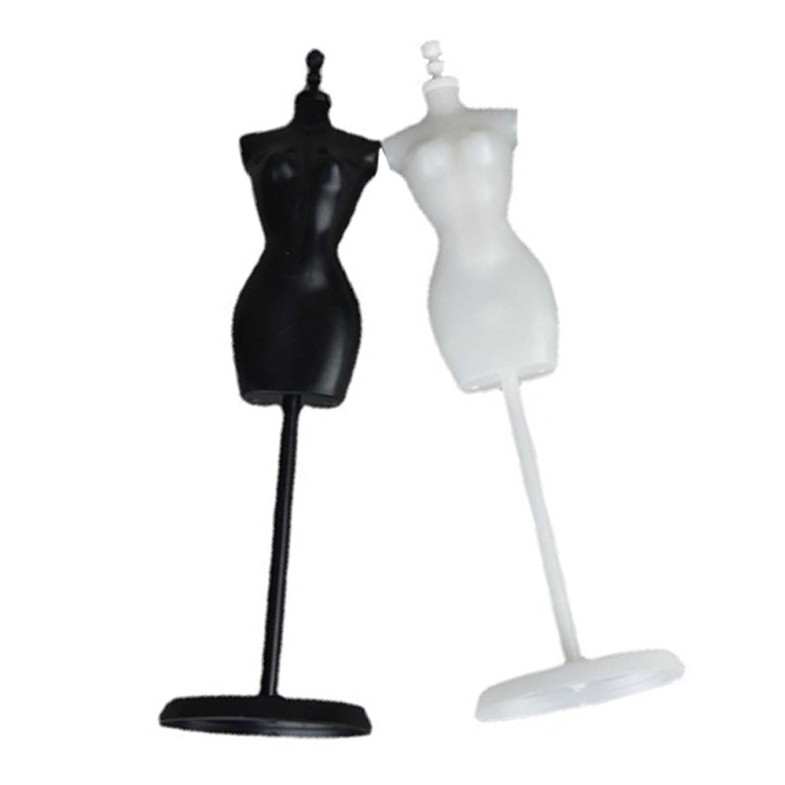 2pcs Kid's Cloth Design Mannequin Torso Body Dress Form Model Display Stand 