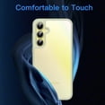 thumbnail image 3 of JETech Matte Case for Samsung Galaxy A35 5G, Frosted Translucent Back Protective Slim Phone Cover, Anti-Fingerprints (Lime), 3 of 6