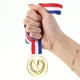 thumbnail image 3 of Medalla 4 9cm Dorada Con Cuello Cinta Metal Competiciones para Juegos Deportivos, 3 of 9