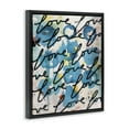 thumbnail image 4 of Stupell Industries Urban Love Pattern Typography Painting Black Floater Framed Art Print Wall Art, 17 x 21, 4 of 10