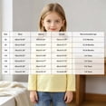 thumbnail image 3 of mgoYE Toddler Baby Girl Ruffle Long Sleeve T-Shirt Cotton Top Tee for Spring/Fall(Yellow,5-6 Years), 3 of 5