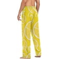 thumbnail image 6 of FREEAMG Lemon Cotton Pajama Pant for Men, Super Soft Lightweight Lounge Pajama Bottoms Drawstring Sleepwear Pant with 2 Pockets, 6 of 7