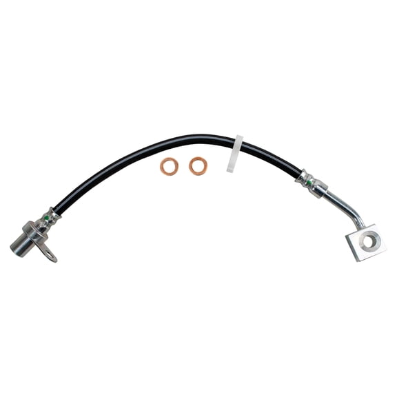 TRQ Front Left Brake Hose Fits 2006-2019 Dodge Ram 1500 BLA62314