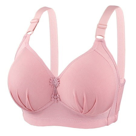 Fesfesfes Women Fashion Bra Wireless Underwear One-Piece Bra Everyday Underwear High Support Bras for Women