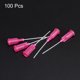 thumbnail image 3 of Uxcell 100Pcs 25G Agujas de Dispensación con Luer Lock, Tubo de Aguja de PTFE Flexible de 1" Color Rojo, 3 of 6