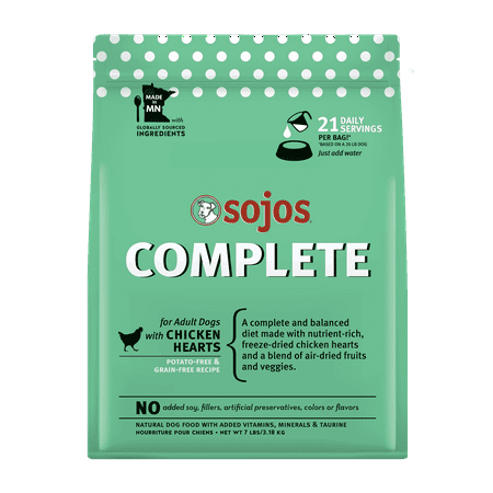 UPC: 0755709830013 | Sojos Complete Chicken Recipe Adult Freeze-Dried Grain-Free Raw Dog Food  7 Pound Bag
