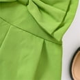 thumbnail image 4 of Combinaison d'Été pour Fille, Camisole Verte Unie, Ensemble Court Mignon 2-3 Ans, 4 of 8