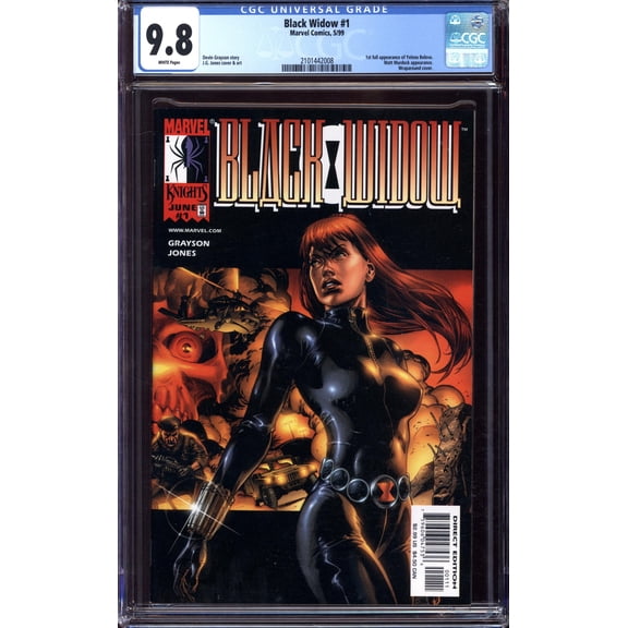 Black Widow #1 - CGC 9.8 Comic Book