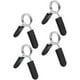 thumbnail image 1 of Barbell Clamp Barbell Clamp Spring Clamp Collar For Barbell Spring Lock Collar Weightlifting Strength Training Fitness (black) (4pcs), 1 of 5