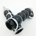 thumbnail image 5 of HTT-MOTOR Chrome 25mm 1" Spike Handlebar Grips Throttle Boss For Harley Softail Dyna Sportster Electra Glide/ Kawasaki Ninja Hayabusa GSXR700 GSXR1000, 5 of 6