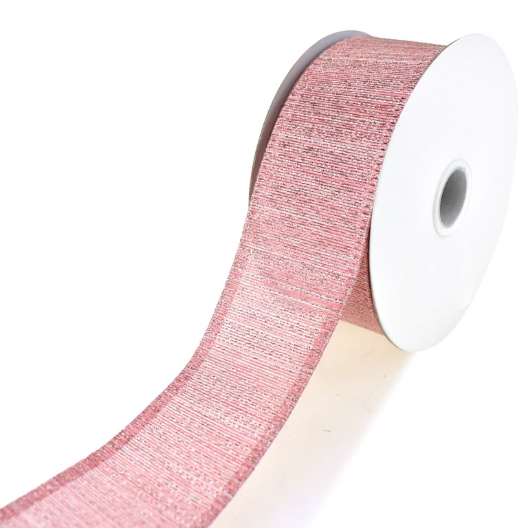 4 X 10YD Rose Full Glitter Ribbon