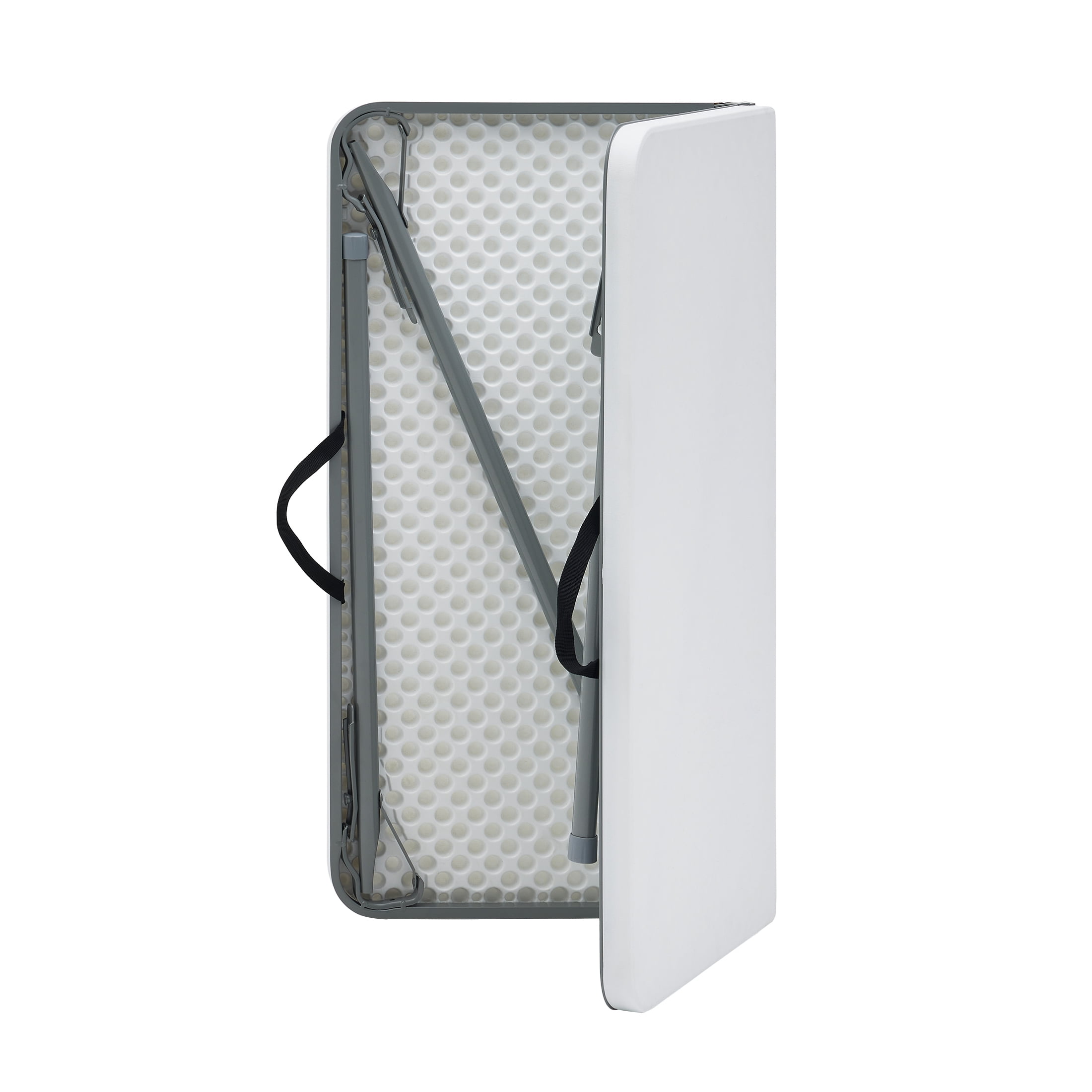 Mainstays 34" Square Centerfold Folding Card Table, White