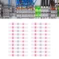thumbnail image 3 of Cable 50 Piezas De Tubos Termocontraíbles, Kit De Conector De Cable De Sellado De Soldadura, Terminales Termofusibles Impermeables SST-S21 Rojo, 3 of 7