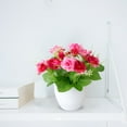 thumbnail image 3 of Centre de Table Fleurs pour Maison Élégant Présentoir de Roses Roses Réalistes pour Salon Arrangement Intérieur Différent, 3 of 5
