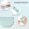 thumbnail image 5 of Silicone Retainer Case with Lanyard, Portable Aligner Holder with Vent Holes, Mouth Guard and Denture Storage Case,Slim Travel Retainer Box for Braces,Night Guard, Orthodontic Accessories,Mint Green, 5 of 7