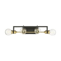 Intention 4 - Light Warm Brass/Black Brass Wall Sconce