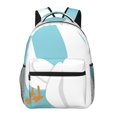 thumbnail image 1 of Balery Three White Geese Mochila Escolar Impresa, Mochila Ligera para Viajes Casual, Mochila Duradera y Cómoda Multifuncional, Mochila para Laptop-One Size, 1 of 5