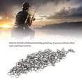 thumbnail image 4 of 50pcs Ball Bearing Swivels Connector High Strength Stainless Steel Solid Welded Rings for Saltwater Freshwater Fishing with  Rotation and Durable Connection, 4 of 8