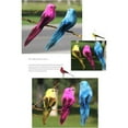 thumbnail image 4 of 2pcs Colours Artificial Birds with Clamp Garden Tree Decor Blue, 4 of 5