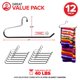 thumbnail image 2 of Colgadores para colchas Stock Your Home de acero inoxidable, paquete de 12, 2 of 7