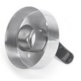 thumbnail image 2 of Molde de acero inoxidable para donas, molde para pasteles, molde multifuncional para donas, molde para fondant, galletas, muffins, utensilios para hornear, paquete de 6, 2 of 6