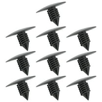 Amosfun 10Pcs Wheel Arch Clips Plastic Push Rivet Car Fastener for Use